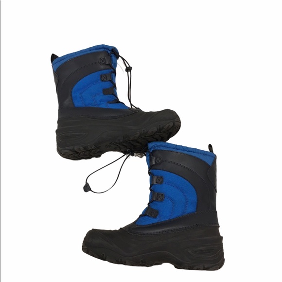 The North Face Womans Blue Snow/Rain Boots - Picture 3 of 6